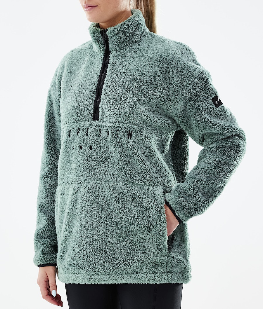Suéteres Dope Pile W Mujer Verde | 649-NFCGUP